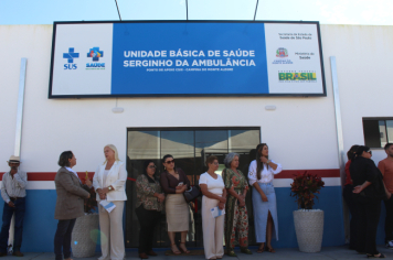 Foto - Inauguração da UBS Serginho da Ambulância