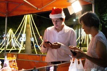 Foto - Acender das luzes de Natal 2025